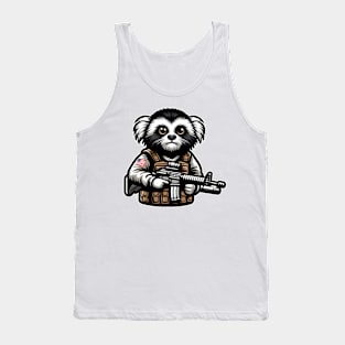 Tactical Marmoset Monkey Tank Top